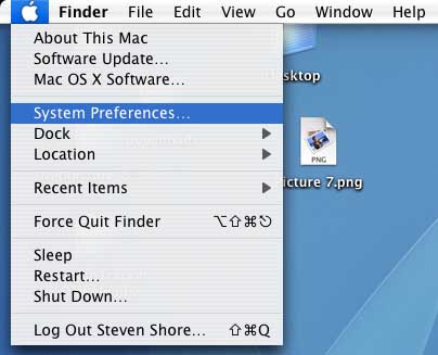 system preferences